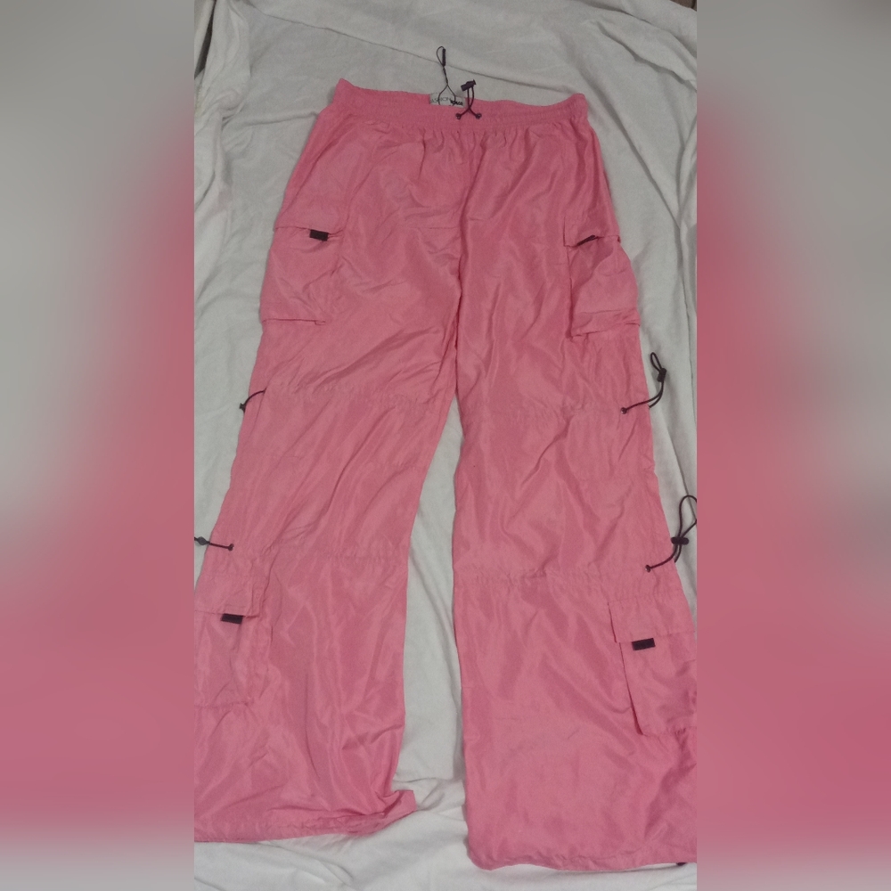 Baby Pink fashion nova scrubs stretchy size L